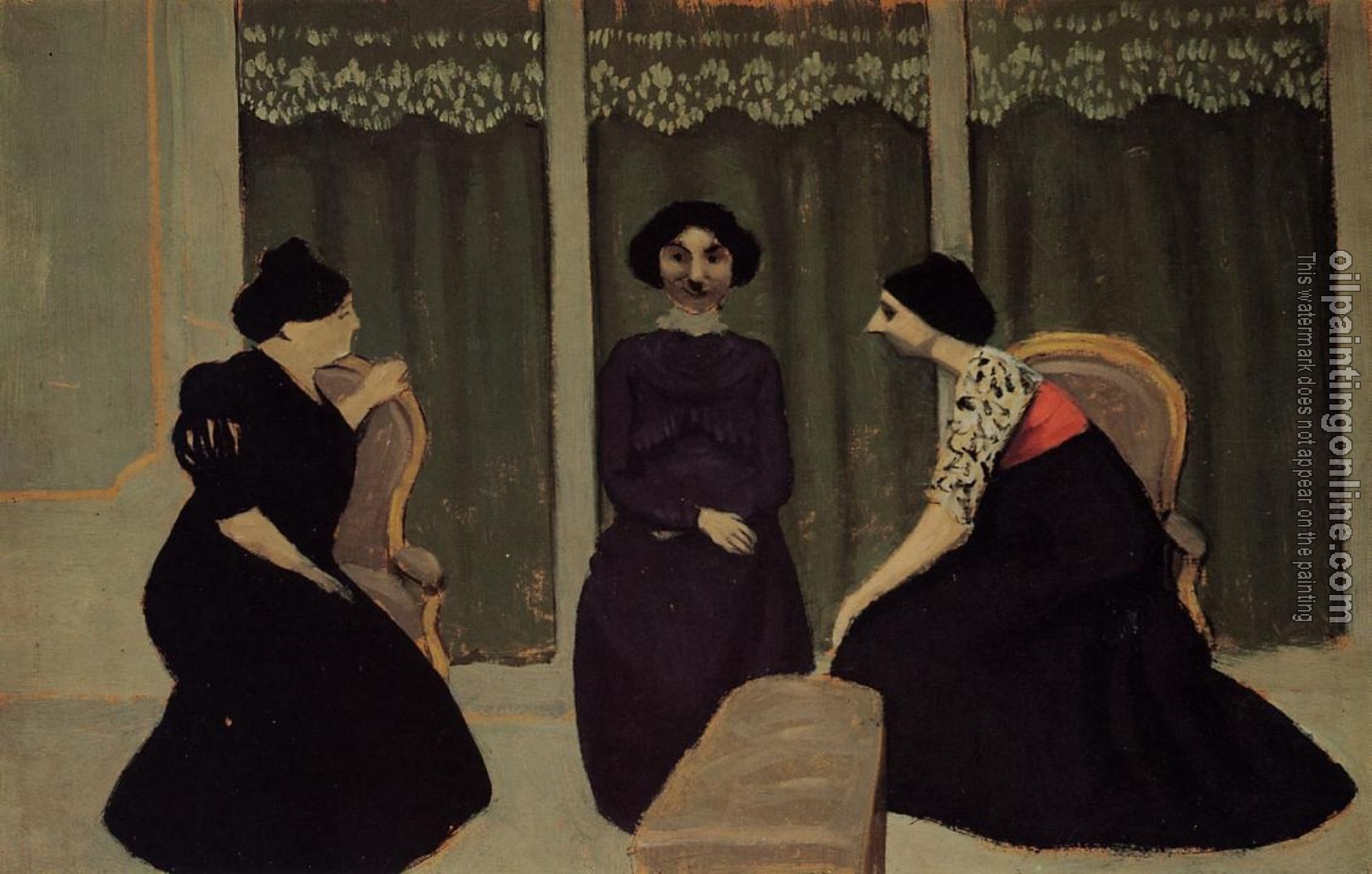 Felix Vallotton - Gossip